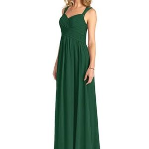Azazie “Jenny” Dark Green Size 12